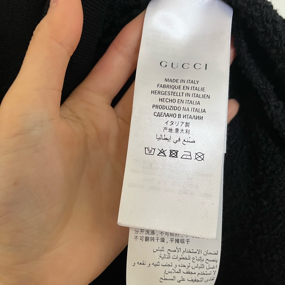 Gucci logo print hoodie - Picture 6 of 6
